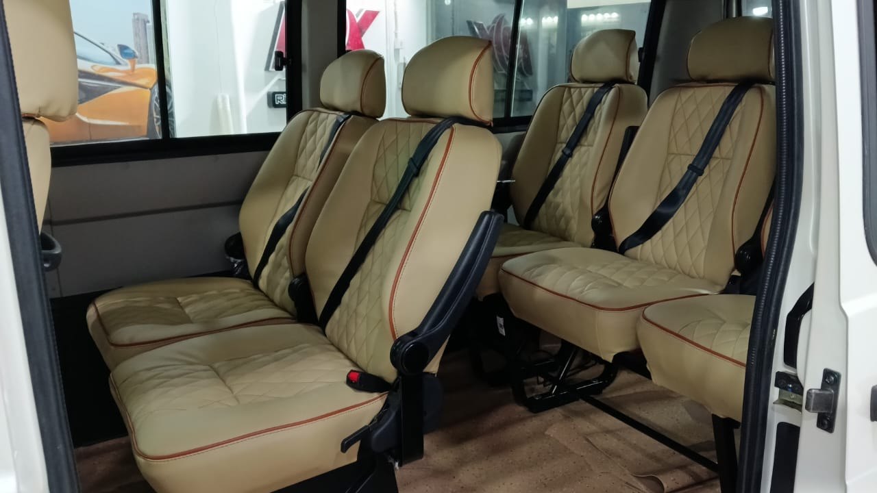 A second view of the passenger seating